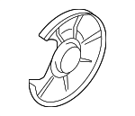 NF4726261A - Brakes: Splash Shield for Mazda: MX-5 Miata Image