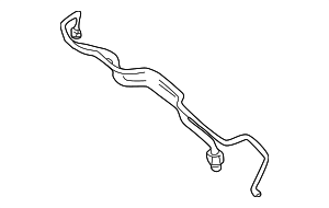 5045968 - : 1999-2003 Saab 9-3 - AC Hose for Saab: 9-3 Image