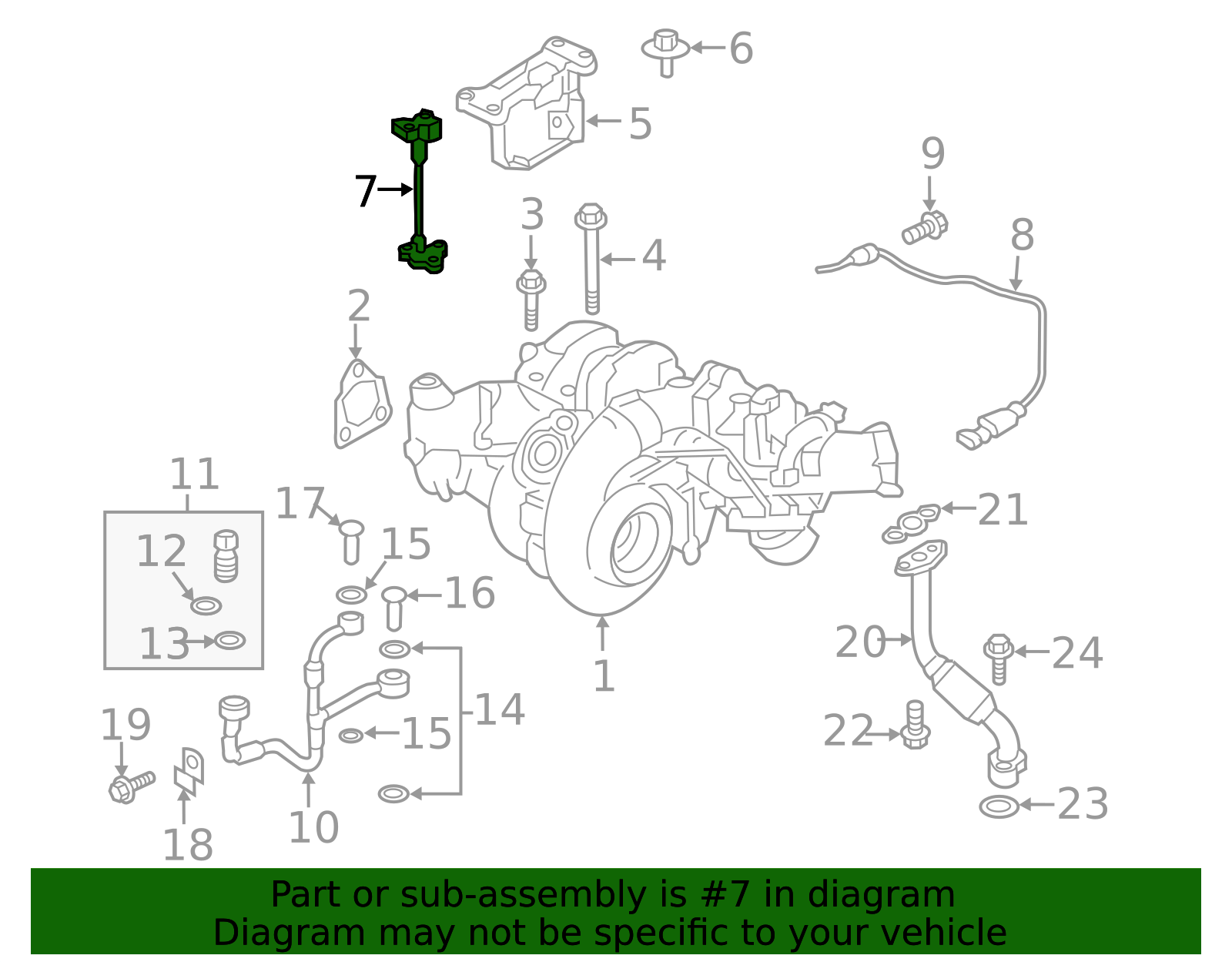 Genuine Swing Valve Lever (cev8d1) (a61 Titan) - 14476-EZ40B