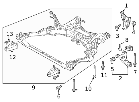 Suspension, Springs & Related Components for 2019 Mazda 6 #1