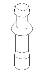 13718620703 - Engine: Air Cleaner Assembly Pin for BMW: 230i, 230i xDrive, 320i, 320i xDrive, 330e, 330i, 330i GT xDrive, 330i xDrive, 340i, 340i GT xDrive, 340i xDrive, 430i, 430i Gran Coupe, 430i xDrive, 430i xDrive Gran Coupe, 440i, 440i Gran Coupe, 440i xDrive, 440i xDrive Gran Coupe, M240i, M240i xDrive Image
