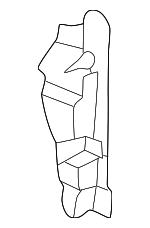 291353C500 - Body: Air Guide for Hyundai Image