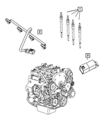 68020557AA - : Glow Plug for Mopar Image