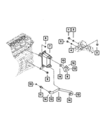 5011900AB - : Heater Clamp for Mopar Image