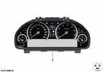 62106805241 - Instruments, Measuring Systems: Instrument Cluster for BMW: 528i, 528iX, 535i, 535iX, 550i, 550iX, 740i, 740Li, 740LiX, 750i, 750iX, 750Li, 750LiX, 760Li, Hybrid 5, Hybrid 7L, X3 28i, X3 28iX, X3 35iX, X4 28iX, X4 35iX, X4 M40iX Image image