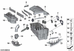 12907553969 - Engine Electrical System: Bottom Part, E-Box for BMW Image