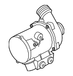 11515A05704 - Cooling System: Water Pump Assembly for BMW: 1 Series M, 128i, 135i, 135is, 325i, 325xi, 328i, 328i xDrive, 328xi, 330i, 330xi, 335i, 335i xDrive, 335is, 335xi, 530i, 535i, 535i GT, 535i GT xDrive, 535i xDrive, 535xi, 540i, 640i, 640i Gran Coupe, 640i xDrive, 640i xDrive Gran Coupe, 740i, 740Li, 740Li xDrive, ActiveHybrid 5, ActiveHybrid 7, X1, X3, X4, X5, X6, Z4 Image