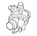 11537549476 - Cooling System: Thermostat Unit for BMW: 1 Series M, 128i, 135i, 135is, 325i, 325xi, 328i, 328i xDrive, 328xi, 330i, 330xi, 335i, 335i xDrive, 335is, 335xi, 525i, 525xi, 528i, 528i xDrive, 528xi, 530i, 530xi, 535i, 535i GT, 535i xDrive, 535xi, M3, X3, Z4 Image