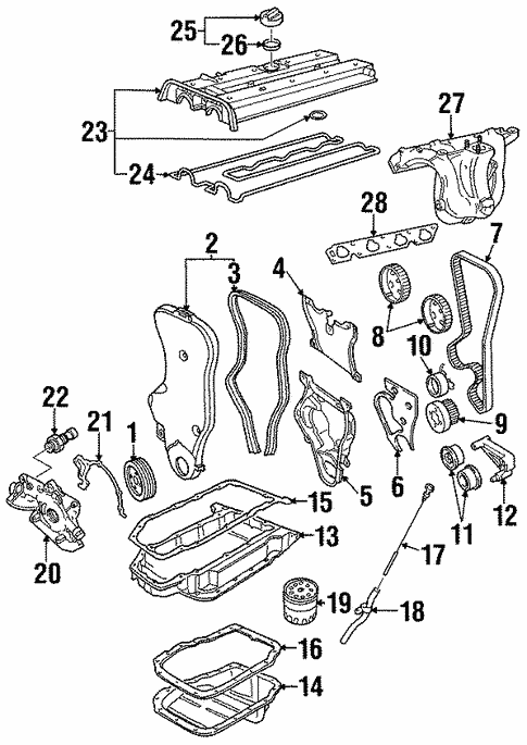 Engine Parts for 2002 Isuzu Rodeo | Isuzu Parts Center