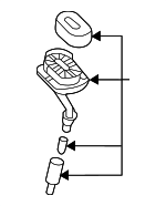 8853942110 - HVAC: Drain Tube for Subaru: Solterra Image