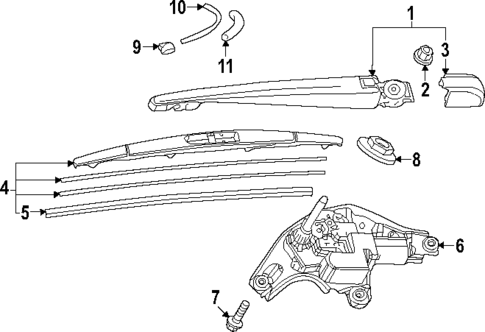 Wipers for 2025 Toyota GR Corolla #1