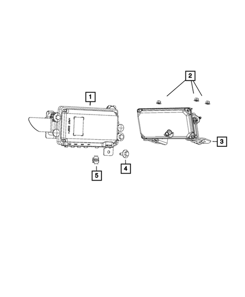 Keys, Modules and Engine Controllers for 2019 Ram 1500 #6