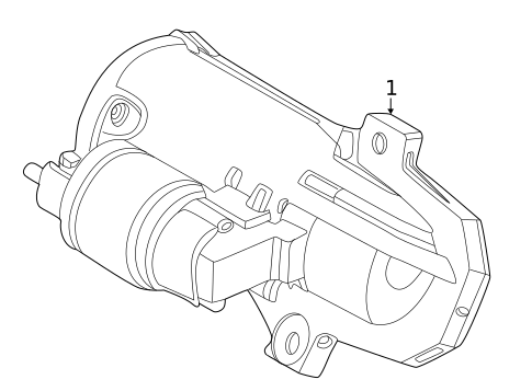 Starter & Related Components for 2022 Ford Maverick #0