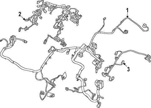Wiring Harness for 2025 Ram 1500 #0