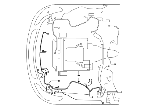 Wiring Harness for 2009 INFINITI EX35 #0