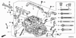 30531R70A00 - Engine: SUB-WIRE, KNOCK SENSOR for Acura Image