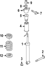 4K0511115NT - : Spring for Audi: S6 Image