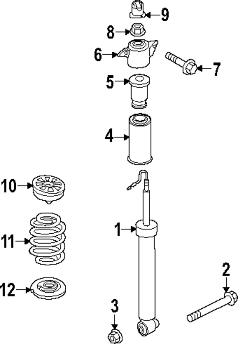 Shocks & Components for 2025 Audi S6 #1