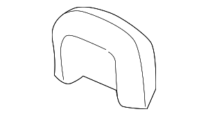 89043063 - Body: Headrest Cover for GM Image