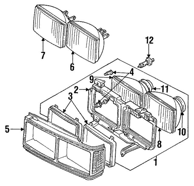 813941028A - Electrical: Mount Frame for Audi Image