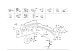 2114207126 - Brakes: Suction Line for Mercedes-Benz Image