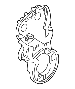 32298333 - Engine: Inner Timing Cover for Volvo: S60, S60 Cross Country, S80, S90, V60, V60 Cross Country, V90, V90 Cross Country, XC40, XC60, XC70, XC90 Image