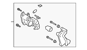 58310P2A30 - : Disc Brake Caliper for Hyundai Image