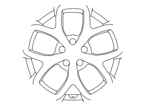 52910K9000 - : Wheel, Alloy for Hyundai: Veloster N Image