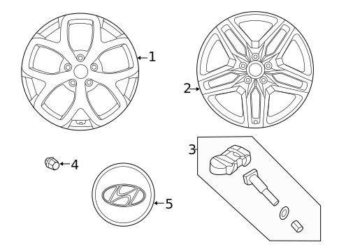Wheels for 2020 Hyundai Veloster N #0