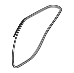831403Y000 - : Door Weather-Strip for Hyundai: Elantra Image