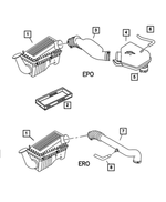 53013650AA - Fuel: Air Cleaner for Jeep: Wrangler Image