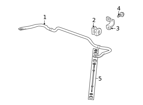 Stabilizer Bar & Components for 2017 Buick Enclave #1