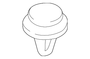 915625P6003 - : Air Inlet Duct Clip for Acura Image