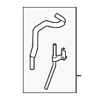 B37F3268XA - : Return Hose for Mazda Image