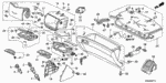33301S70003 - Interior/Bumper: BULB (12V 3.8W 2CP) for Honda Image