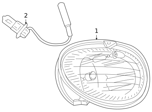 Fog Lamps for 2002 Chrysler Concorde #0