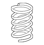 2033214604 - Suspension: Coil Spring for Mercedes-Benz Image