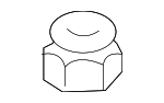 91011301400102 - Suspension: Suspension Strut Mount Nut for Mercedes-Benz Image