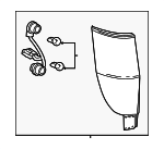 15139460 - : 2004-2005 GMC Envoy XUV - Tail Lamp Assembly for GM Image