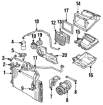 12332687 - : A/C Compressor for Buick: Skyhawk | Pontiac: Sunbird Image