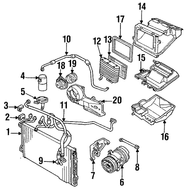 12332687 - : Part# 12332687 F (S)Compressor for Buick: Skyhawk | Pontiac: Sunbird Image
