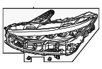 LJ8Z13008AE - Electrical: Headlamp for Ford Image image