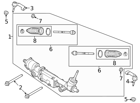 Steering Gear & Linkage for 2018 Ford F-150 #1