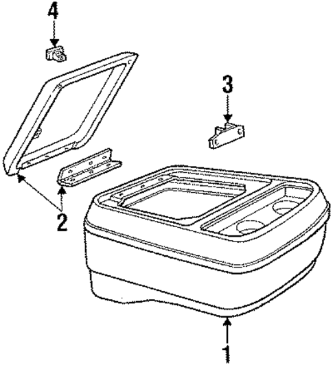 Center for 1991 Ford Bronco #0