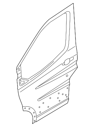 EK4Z6120200B - Body: Outer Panel for Ford Image