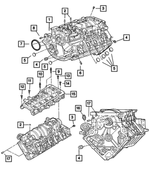 5102738AE - : Short Block for Mopar Image