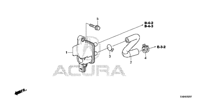 Purge Control Solenoid Valve (2.4L) (2) for 2017 Acura ILX #0