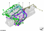 12519452239 - Engine Electrical System: Wiring Harness, Eng. Sensoric Module 1 for BMW Image