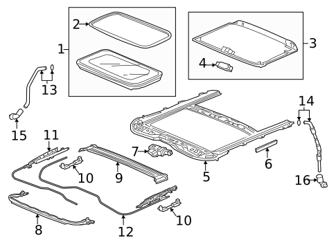 Sunroof for 2022 Acura TLX #0