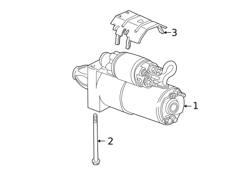 Starter & Related Components for 2004 Chevrolet Express 1500 #0